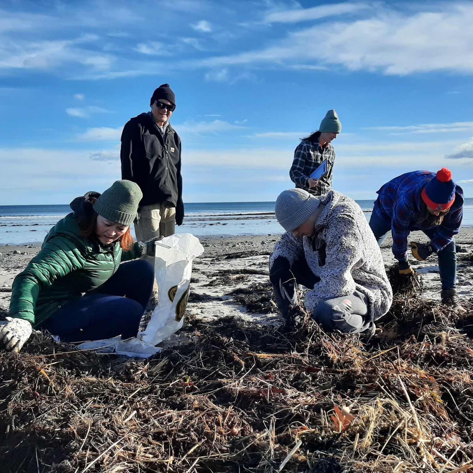 Beach Cleanup at Hampton Beach, presented by Kennebunk Savings